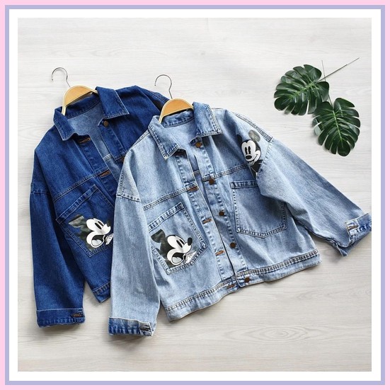 Jaket Denim Oversize Jeans Kekinian Korean Style Jasmine Jacket By Amb Jaket Jeans Oversize Dream Ja