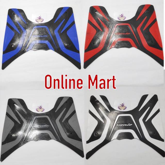 karpet Honda Genio 2019 pijakan kaki motor genio