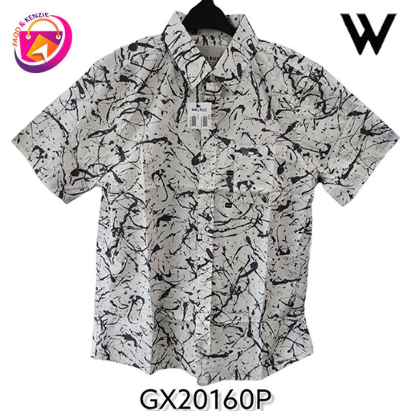 Baju Kemeja Lengan Pendek Walrus Original 100% Murah
