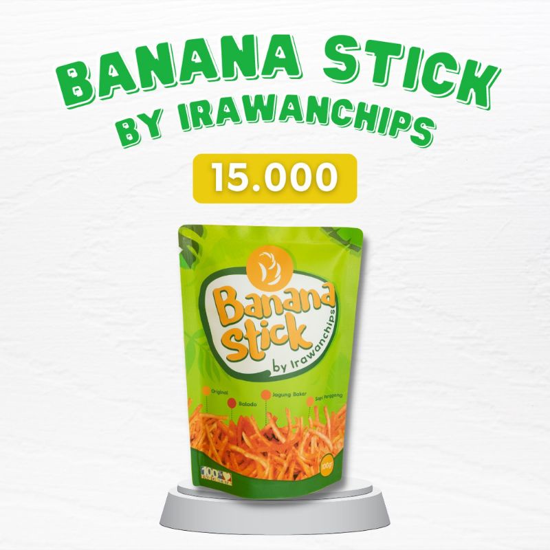

Banana Stick By Irawanchips 100 gram