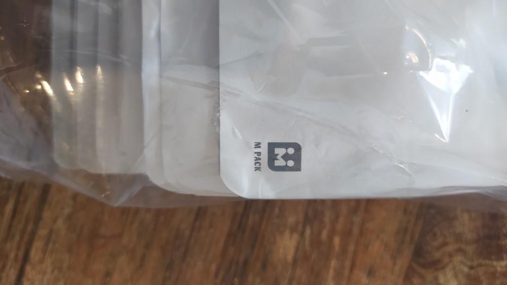 Standing Pouch Putih White Doff Klip Zipper 500 Promo 14 X 23 Isi 100