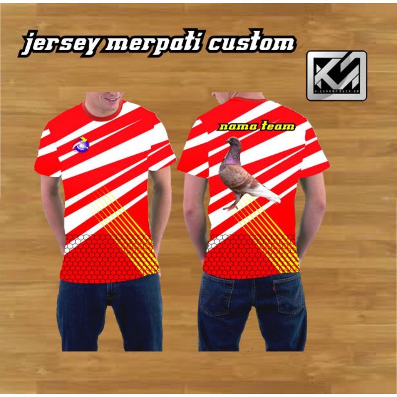 Jersey Merpati Balap Custom