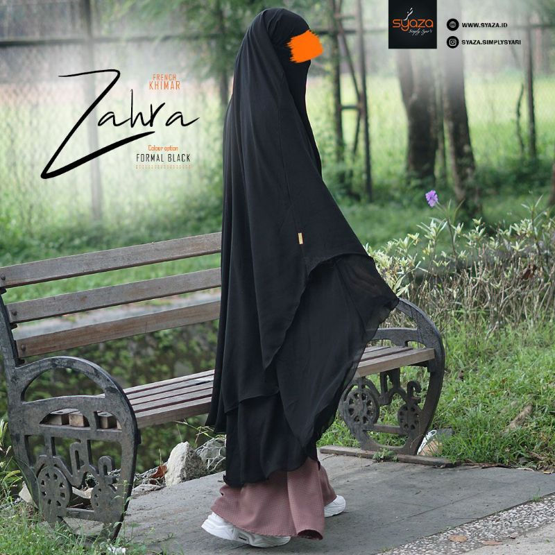 khimar zahra sifon arabeschi abaya simplycity gamis by syaza
