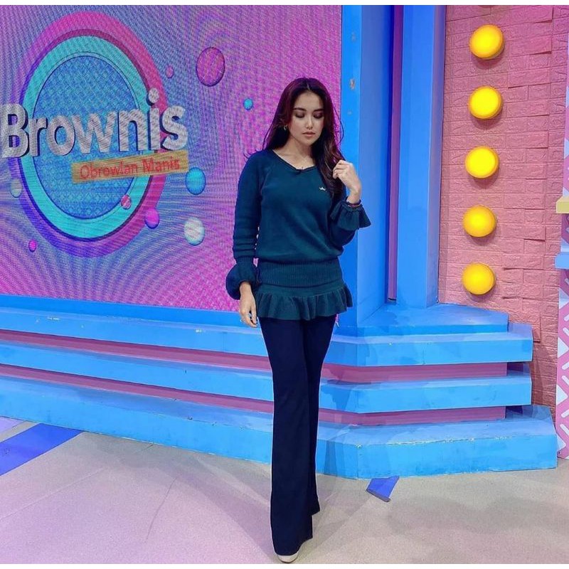 preloved sweater mandjha ivan gunawan green