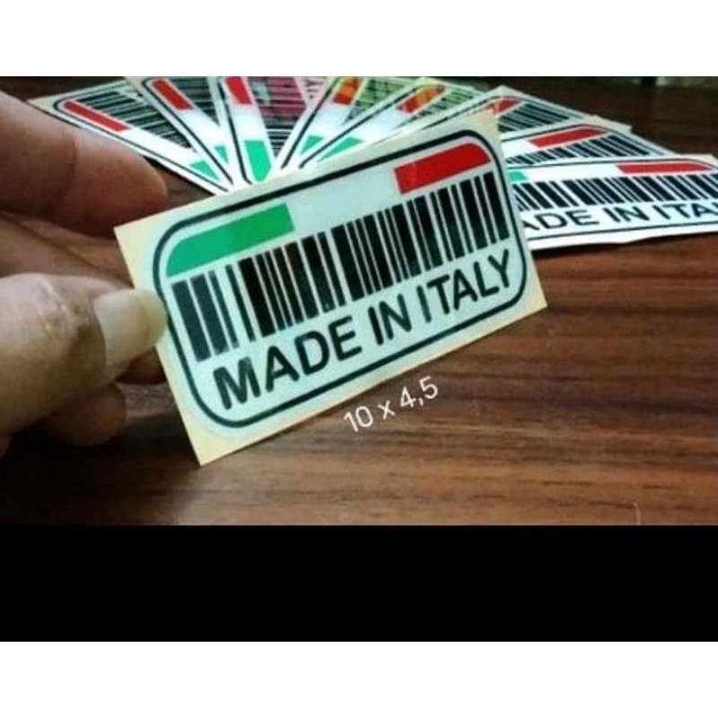 STICKER MADE IN ITALY