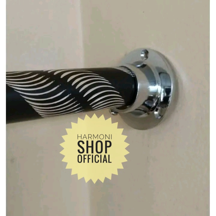 Bracket / Dudukan / Kaki Pinggir Batang Gorden / GORDEN / BRACKET GORDEN / DUDUKAN TEMBOK