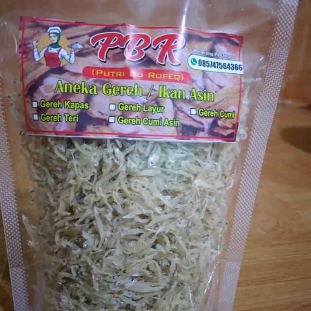 

Gereh ikan teri tawar