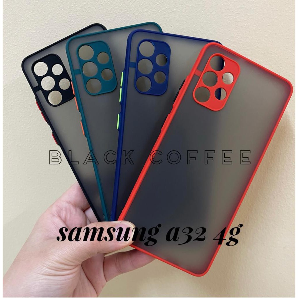 BLACK TRANSPARENT DOFF Case SAMSUNG A52s 5G / SAMSUNG A32 4G / SAMSUNG A52 (4G &amp; 5G) / SAMSUNG A72 (4G &amp; 5G)