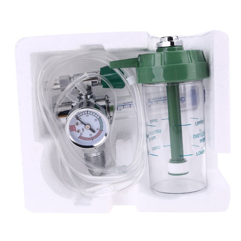 Kiss Pressure Regulator Oxygen Inhaler CGA 540alat Pengatur Oksigen Penurun Tekanan