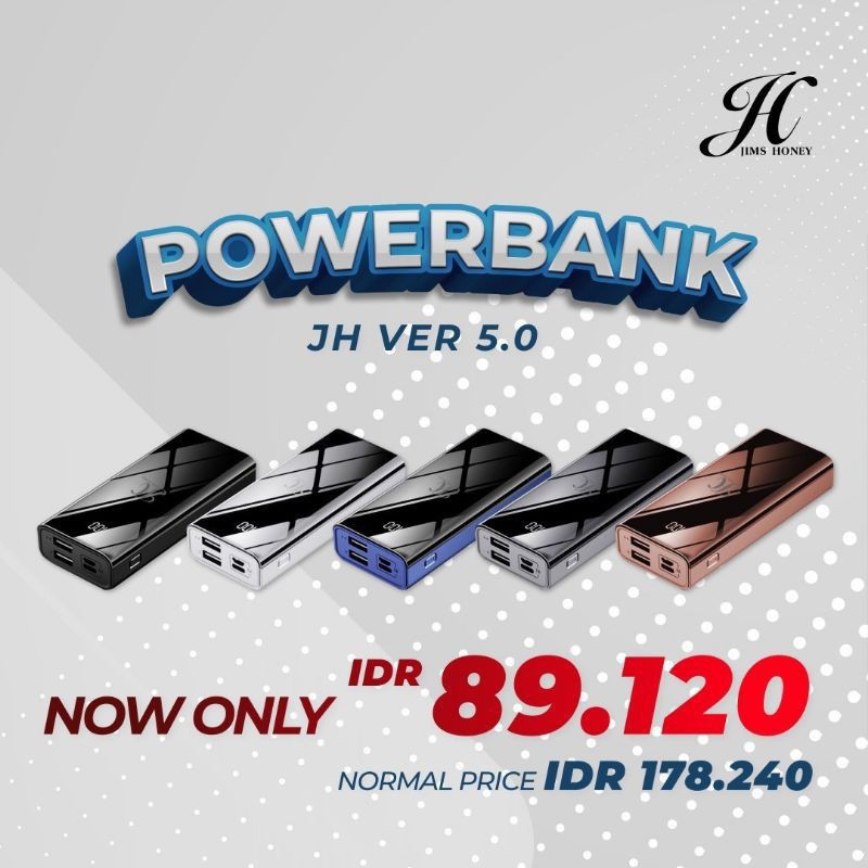 Promo Powerbank Jimshoney / PB V5