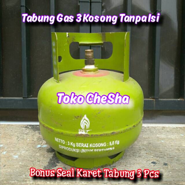 Tabung Gas 3 kg Kosong Tanpa Isi