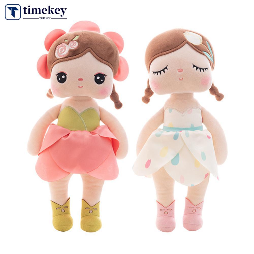 Timekey Metoo Angela Mainan Boneka Peri Bunga Bahan Plush Untuk Hadiah Ulang Tahun Anak Perempuan T7Z1