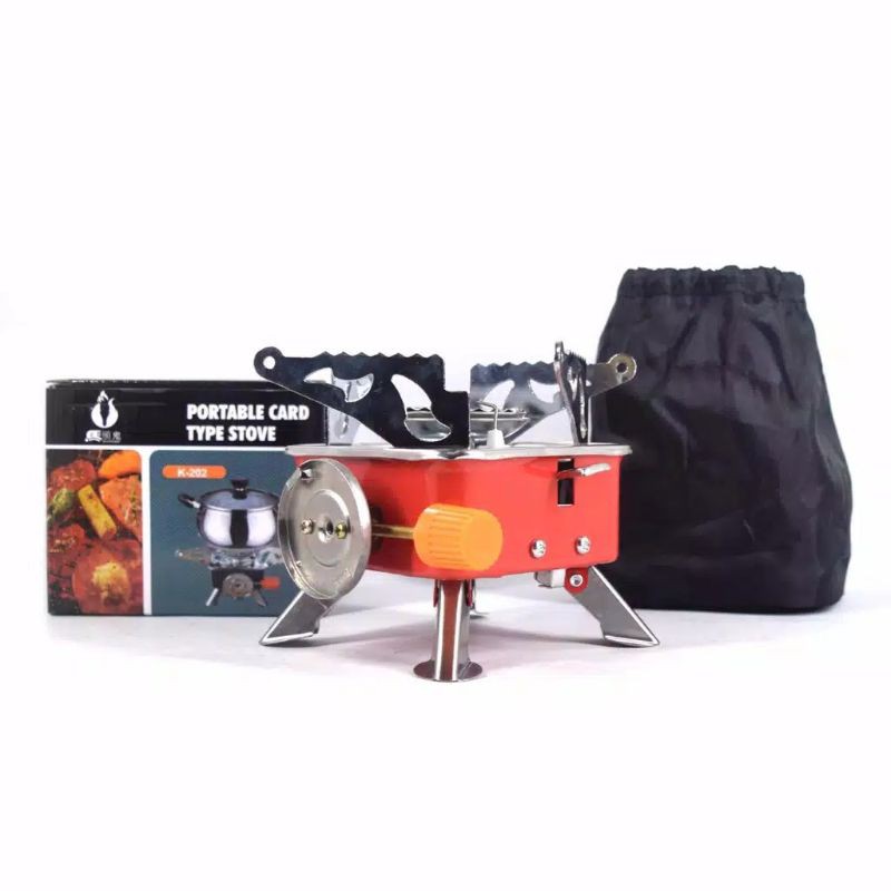 kompor kotak mini/kompor camping kotak/kompor kotak stove