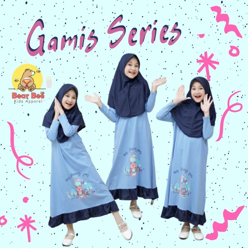 Gamis Anak Bearbee