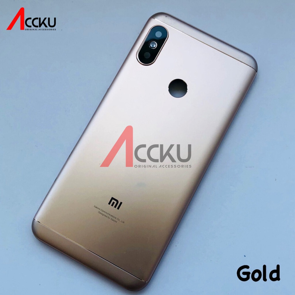 Mi A2 / Mi 6X Tutup Belakang Xiaomi Mi A2 / Mi 6X Back Cover Xiaomi Mi A2 / Mi 6X Tutup Baterai Xiaomi Mi A2 / Mi 6X Back Door Xiaomi Mi A2 / Mi 6X High Quality