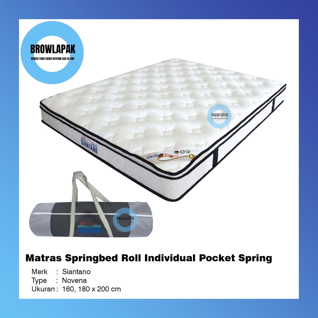 Siantano Springbed Roll in The Box Novena