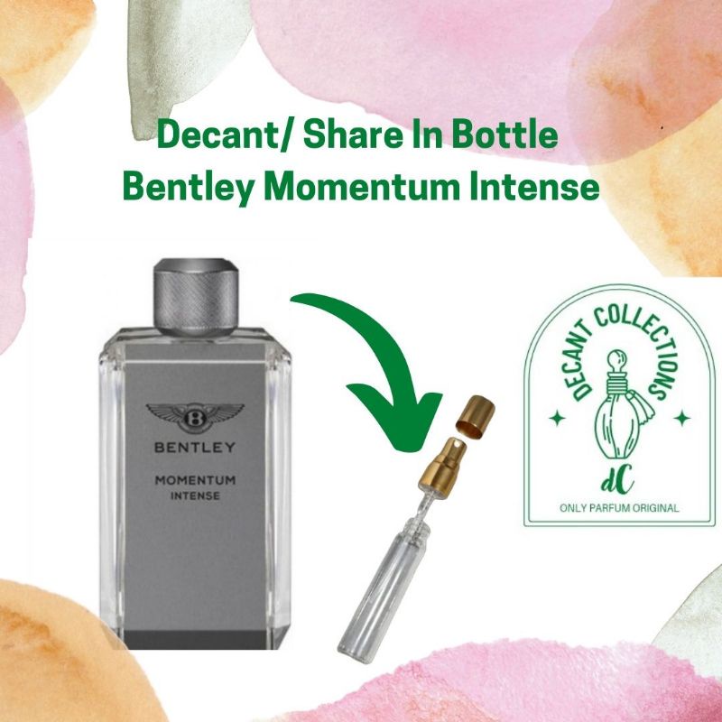 Decant/ Share In Bottle Bentley Momentum Intense