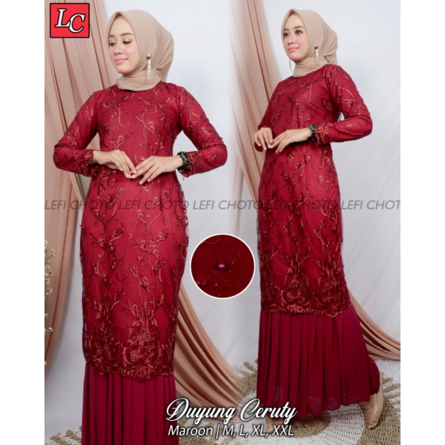 KEBAYA ORIGINAL // TILLE DUYUNG CERUTY // By Lefi Choto