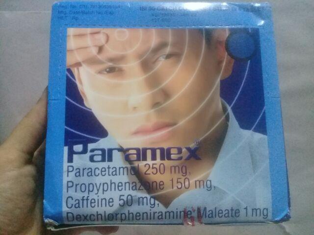 Paramex Obat Sakit Kepala Per Box Isi 50 Strip @4 Tab