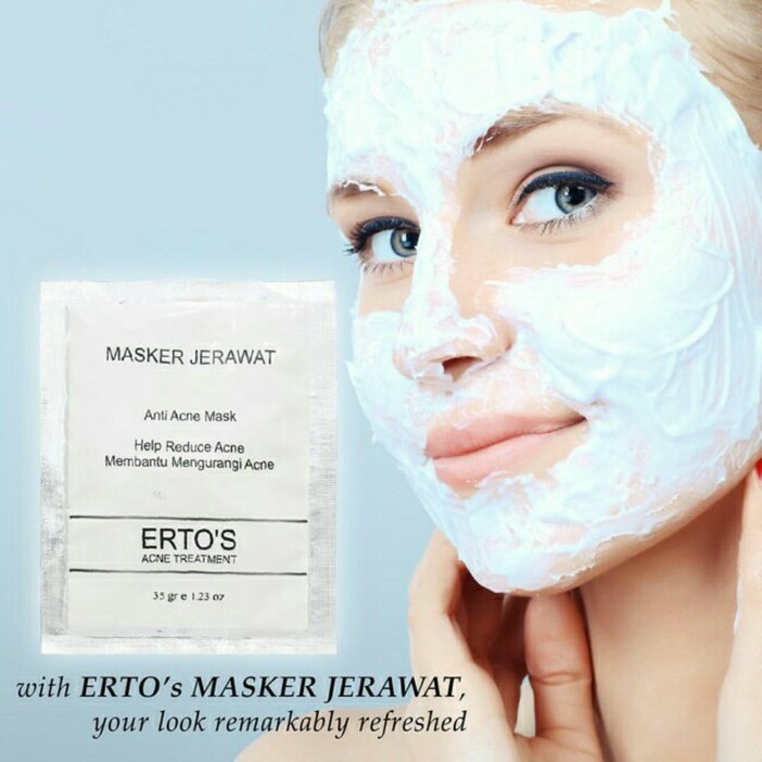 ✨ AKU MURAH ✨ERTOS Anti Acne Mask / Masker Jerawat