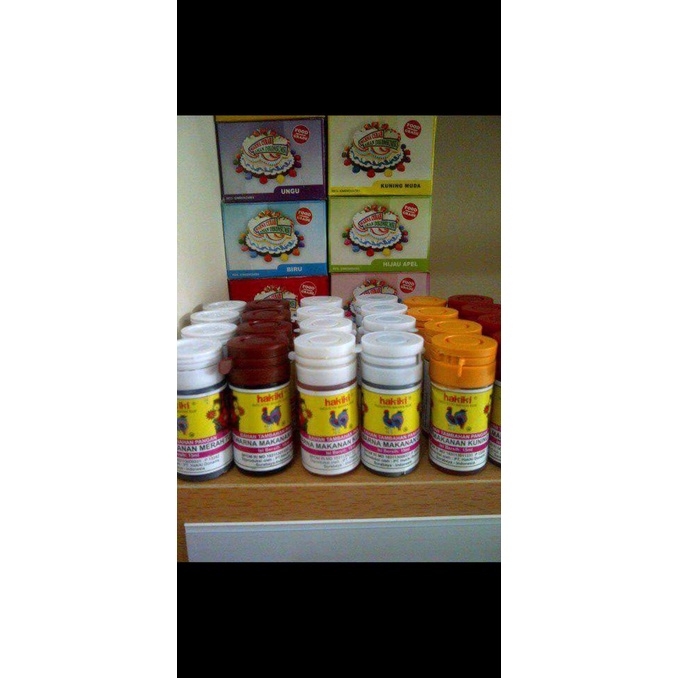 

Hakiki pewarna makanan
