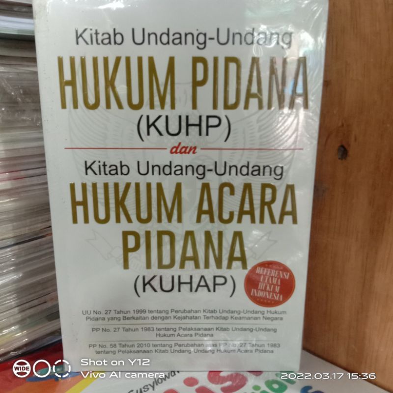 Hukum Pidana KUHP- Hukum Acara Pidana KUHP