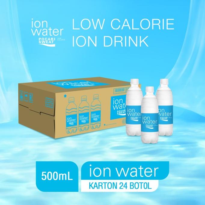 

ION Water PET 500 ml - Karton isi 24 Botol | Minuman