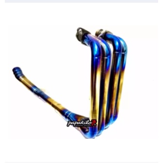 Header - Leher knalpot motor 250CC model 4 silinder bluemoon