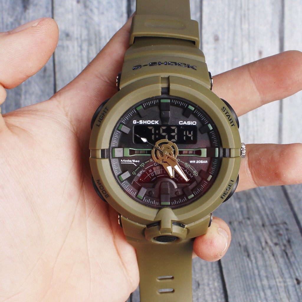 SALE MURAH  G-Shock FROGMAN Casio GWFD1000 , Jam Tangan digital hijau green army