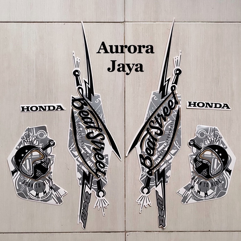Striping Honda Beat Street Stiker Sticker Lis Stripping Sepeda Motor