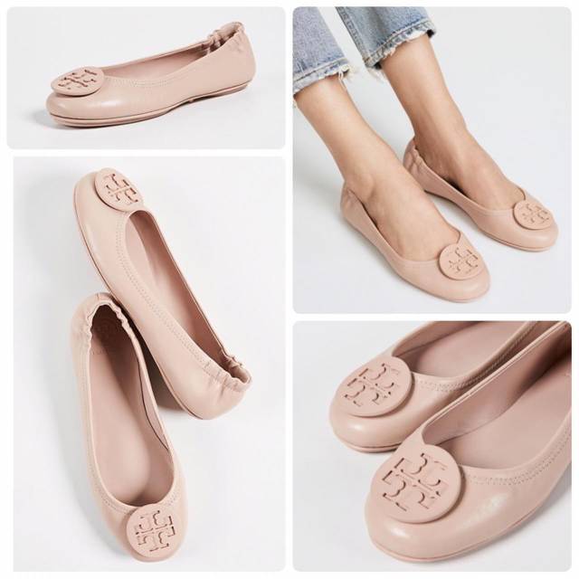 tory burch minnie travel ballet flat goan sand