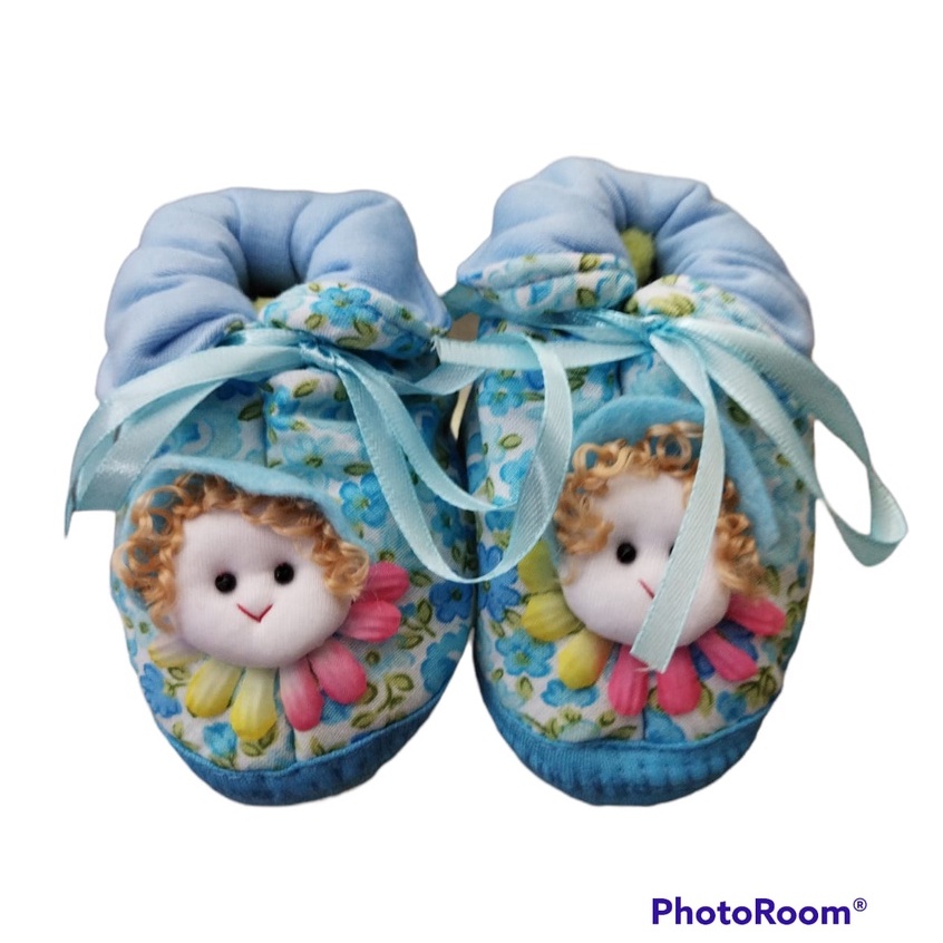 Boboko Prewalker Boneka Newborn BORA Tali Serut Pita Sepatu Bayi Empuk 0 sd 3 Bulan