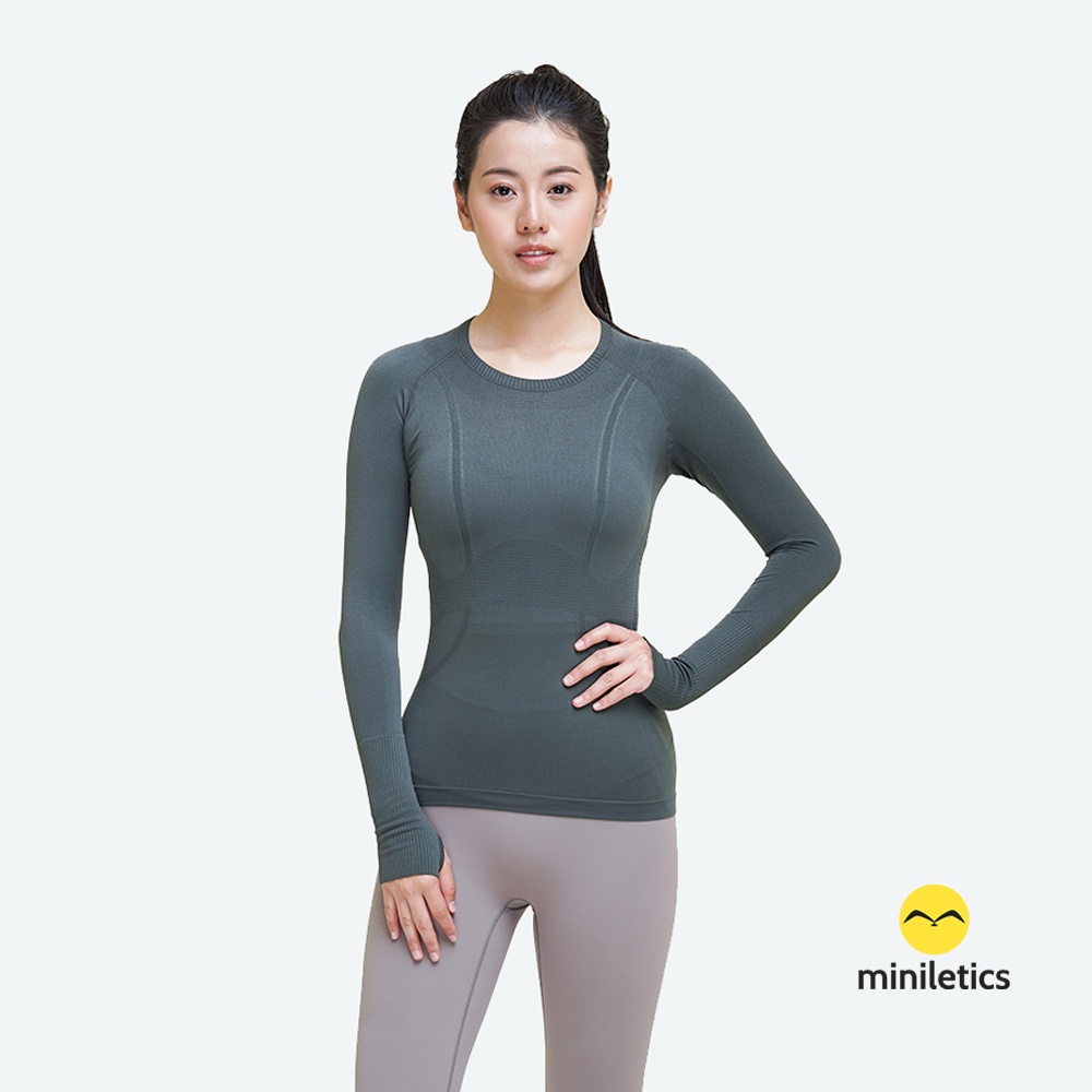 miniletics Last Stock - Sprint Long Sleeve Baju Olahraga Wanita