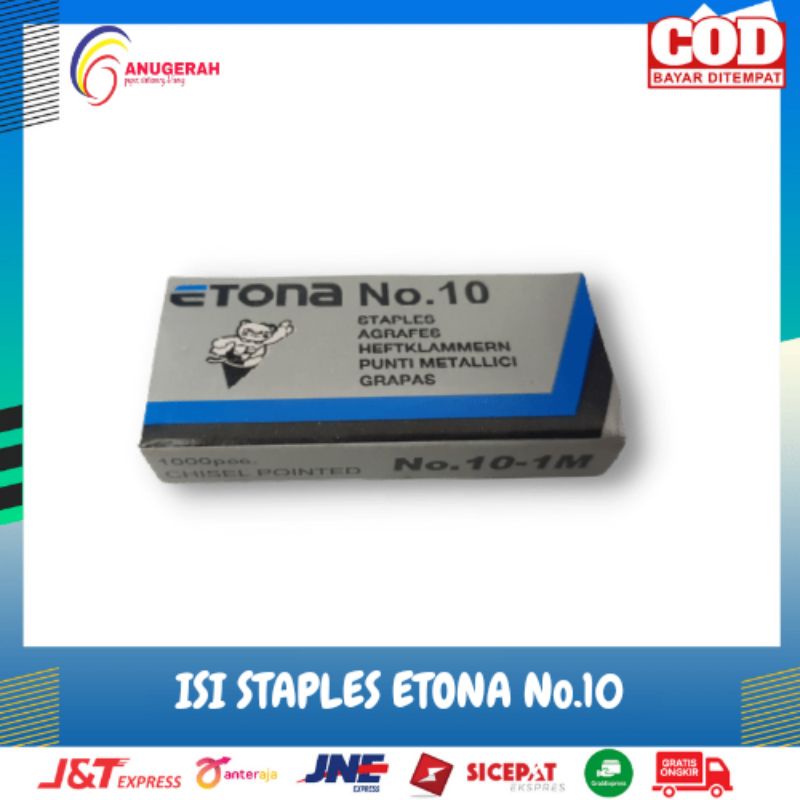 

ETONA ISI STAPLES No.10-1M (PCS)