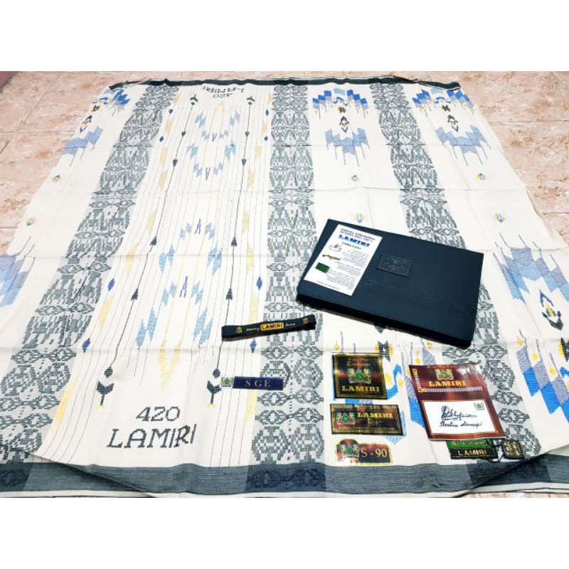 LAMIRI ORIGINAL,BAHAN FULL SUTRA BENANG 420,MOTIF SGE