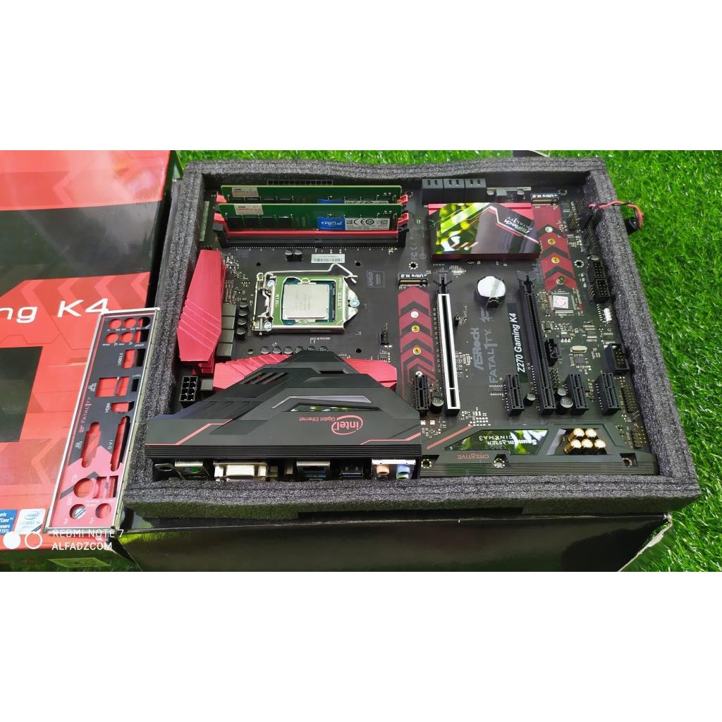 Motherboard Asrock Fatal1ty Z270 Gaming K4 Socket Lga 1151 Shopee Indonesia