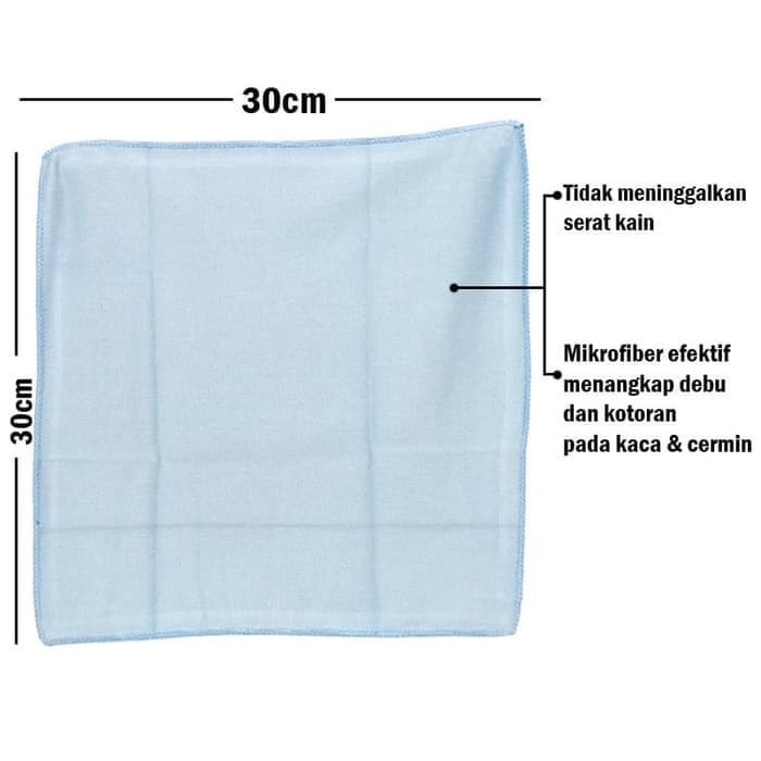 3M SCOTCH BRITE KAIN LAP MICROFIBER ID-81 - KAIN LAP KACA