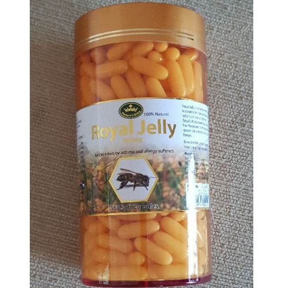 Royal Jelly Nature King 1000mg 365caps 100% Royal Jelly Asli Australia  /  original Australian made