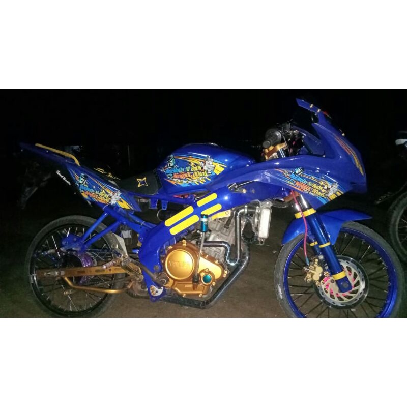 striping vijar siluman striping vixion custom