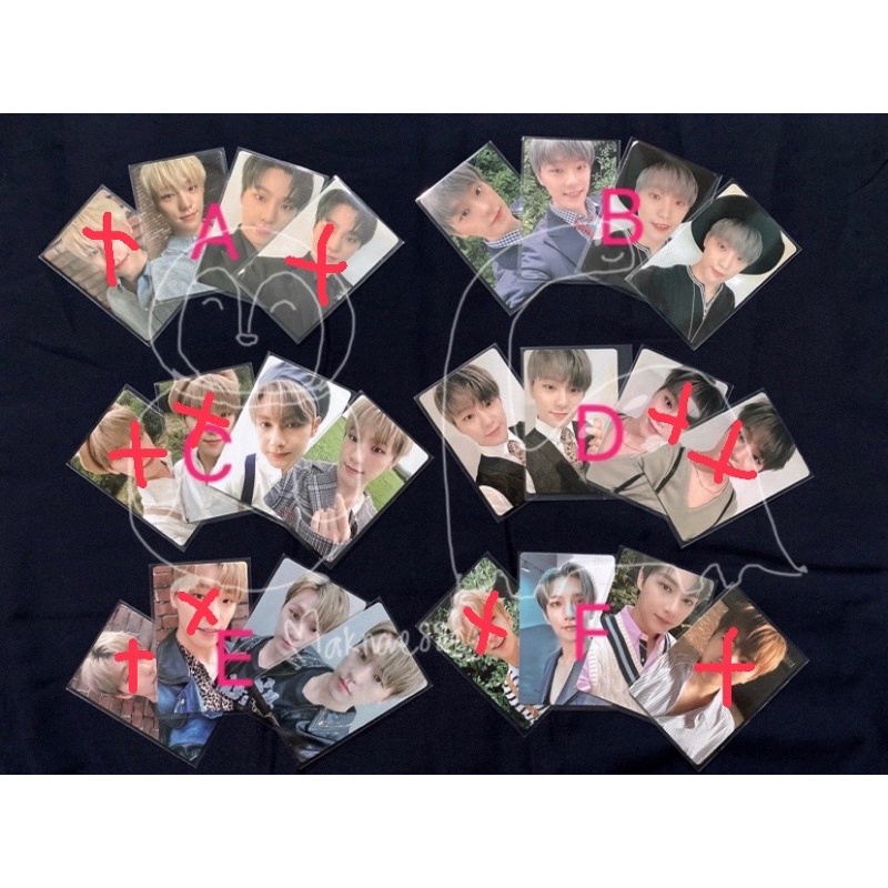 Seventeen Photocard Album An Ode Beret Dino Joshua Jun Woozi