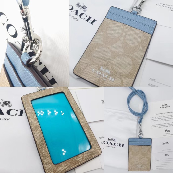 

Segera Miliki Coach Lanyard Kartu Kerja Original Authentic Id Work Name Tag Holder Sale!!!