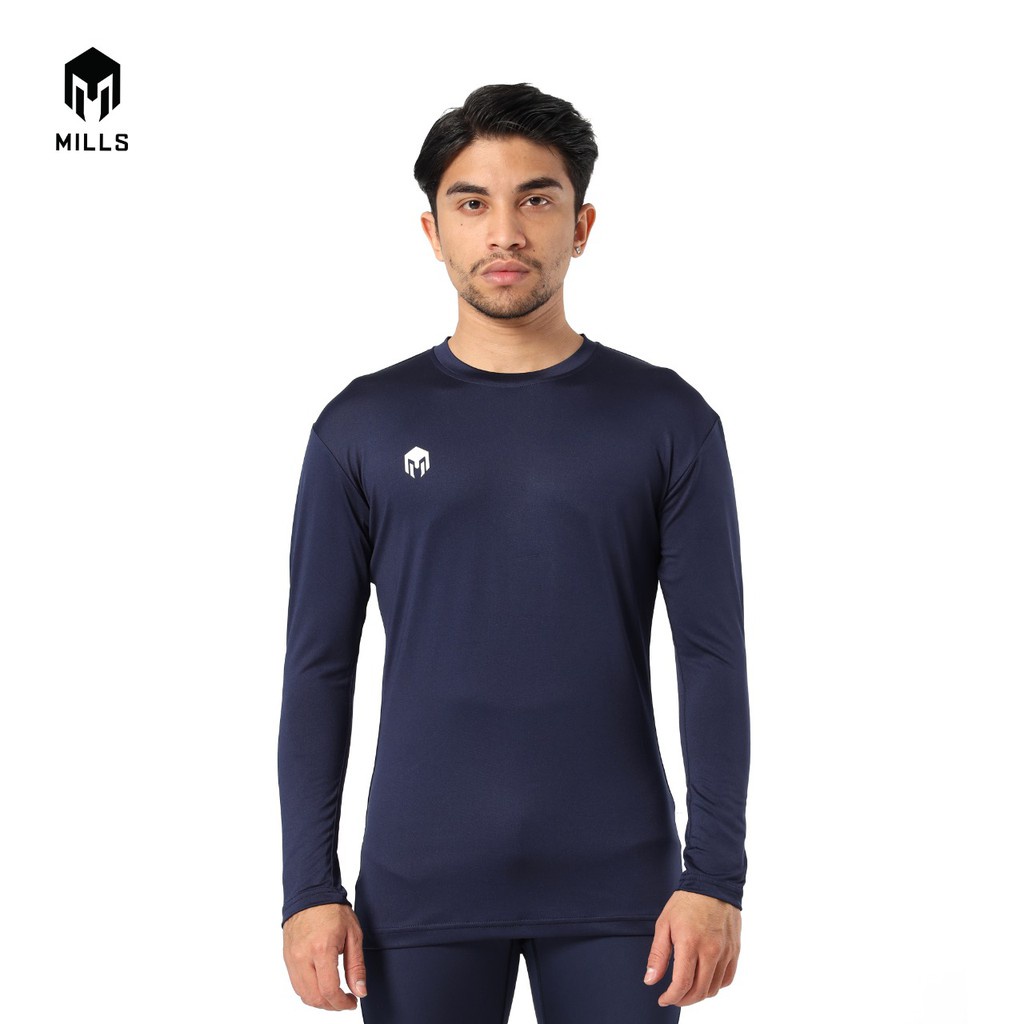 BASELAYER LONG SLEEVE MILLS 11002 BAJU DALAMAN MILLS JERSEY TIMNAS GARUDA INDONESIA ORIGINAL