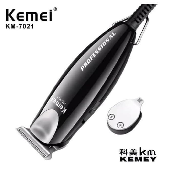 Kemei KM 7021 Clipper 2 in 1 Detailer Profesional Alat cukur Rambut original