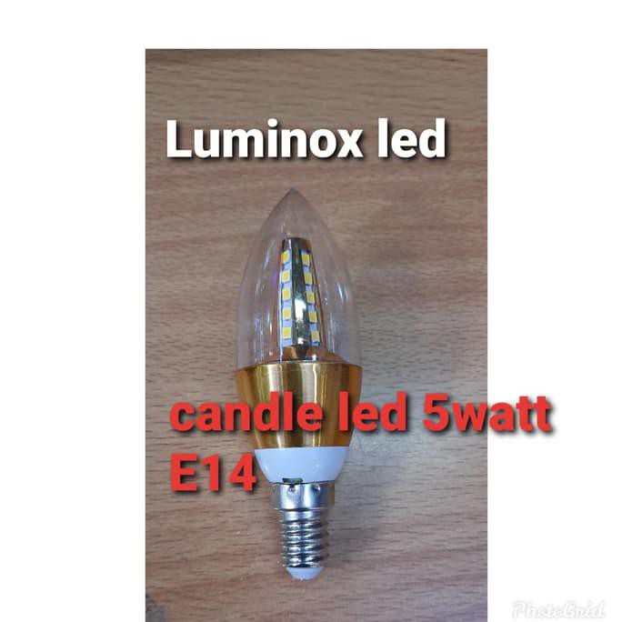 Lampu Lilin Candle Led 5W 5Watt E14 E14 Hias Led 5 W E14 _