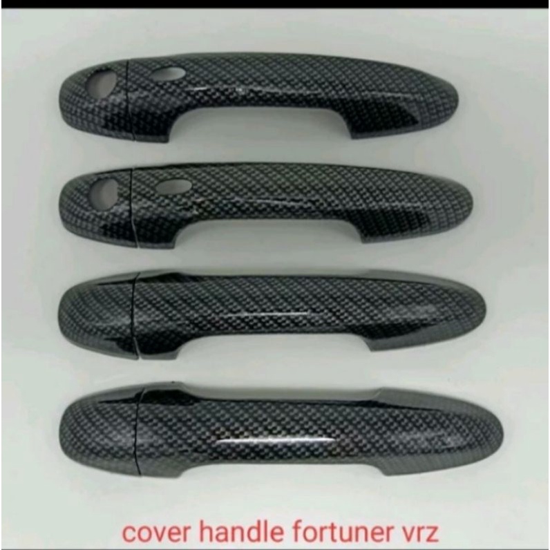 cover handle fortuner vrz carbon