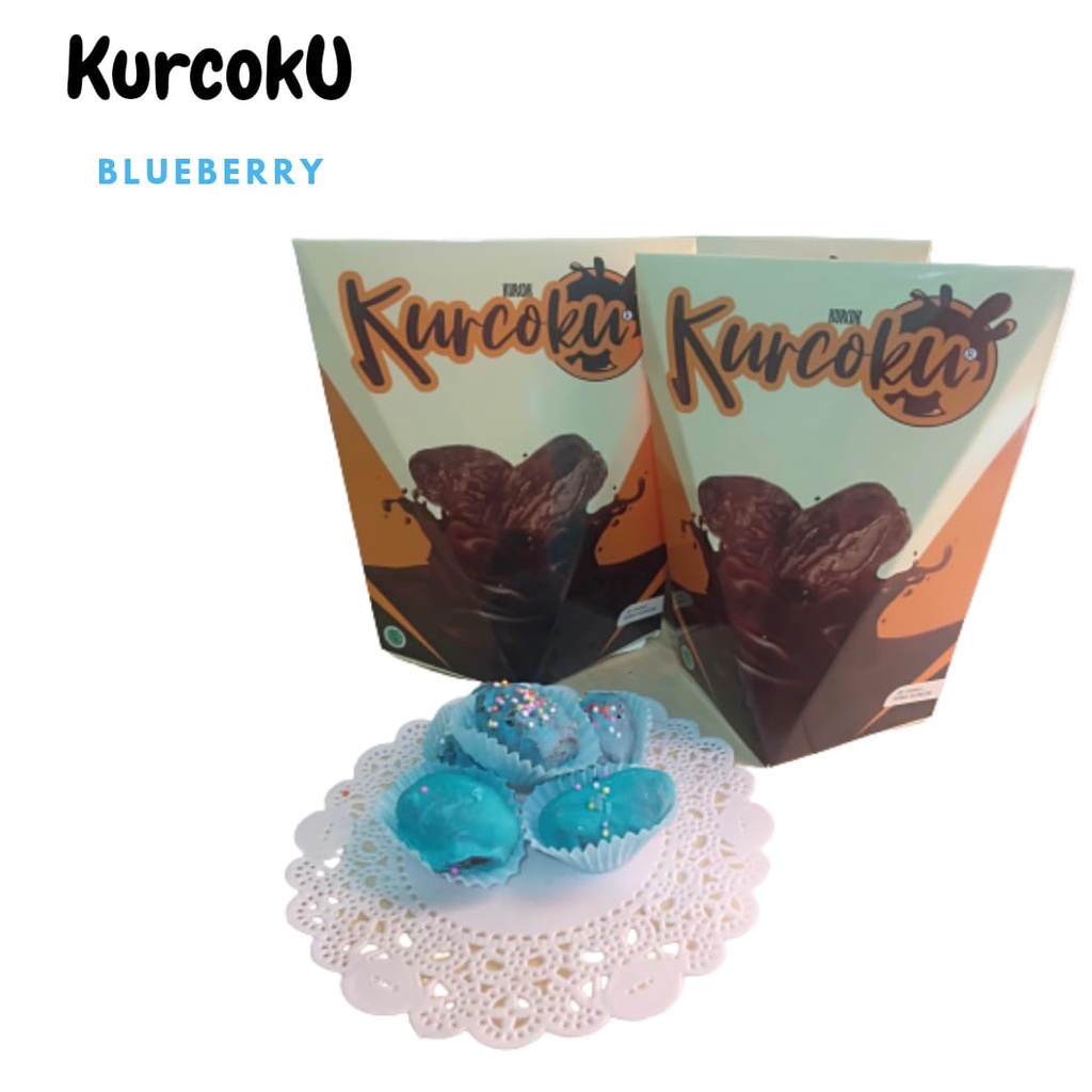 Kurma Coklat ( KurcoKu) rasa Blueberry