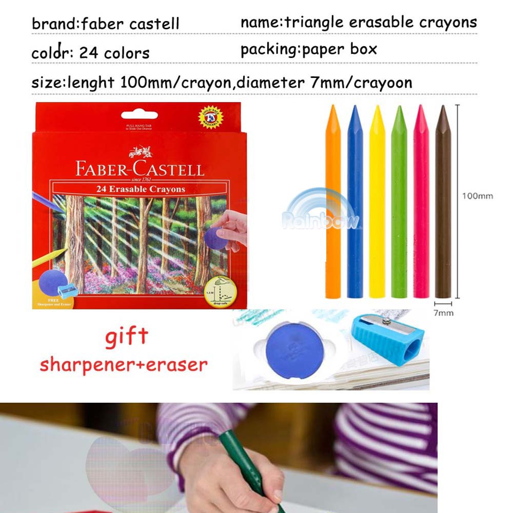 

Erasable Crayons 24 Warna Faber Castell Oil Pastels Bisa Dihapus Crayon FaberCastell Oil Pastel