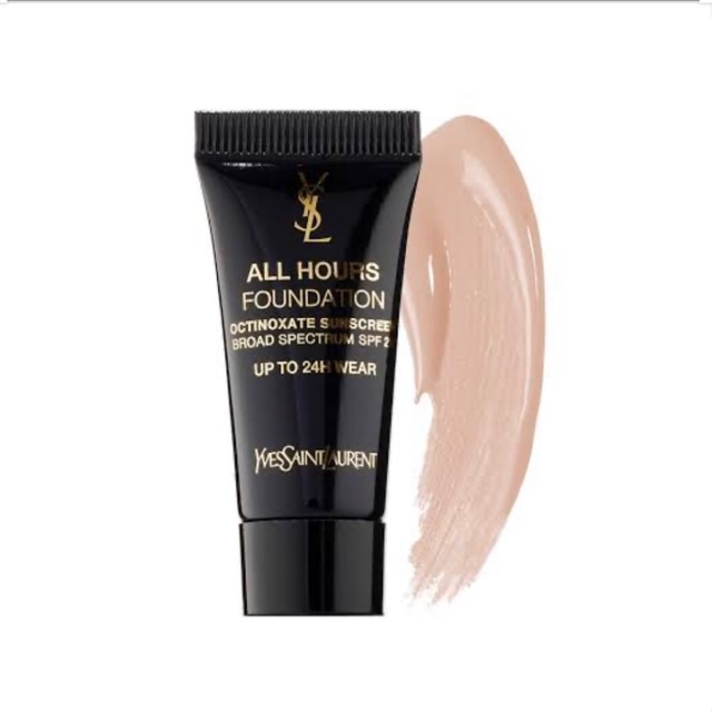 YVES SAINT LAURENT Ysl Beauty All Hours Foundation 5ml B30 ALMOND Mini Size Travel Size Alas Bedak D