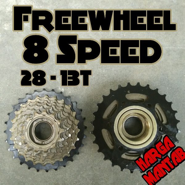 freewheel 8 speed drat