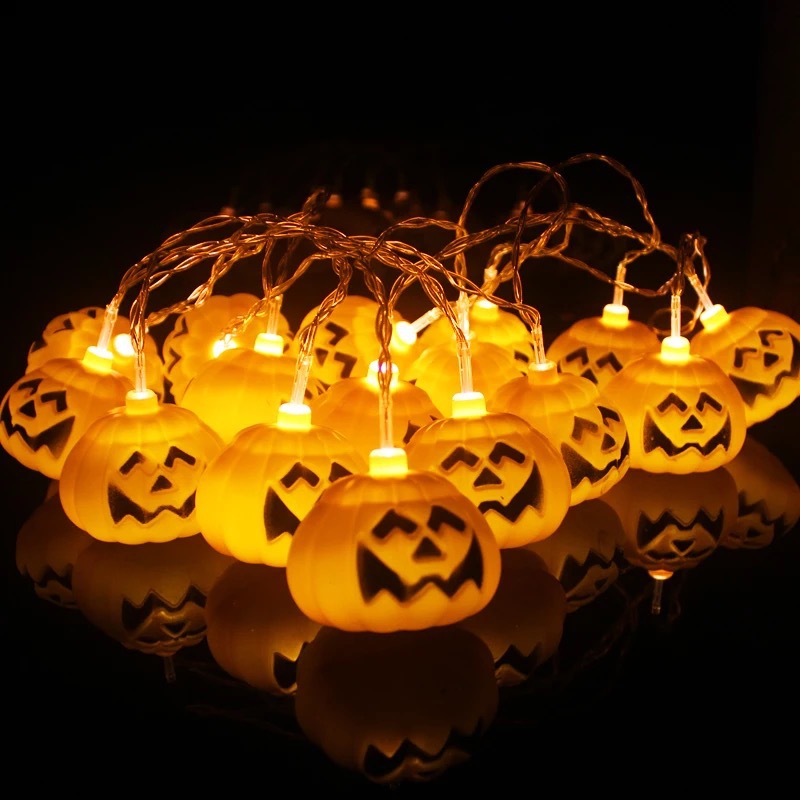 (Recommend) Lampu Tumblr LED Panjang 2.9m Dengan 16 Tombol Untuk Dekorasi Pohon Natal Dan Halloween